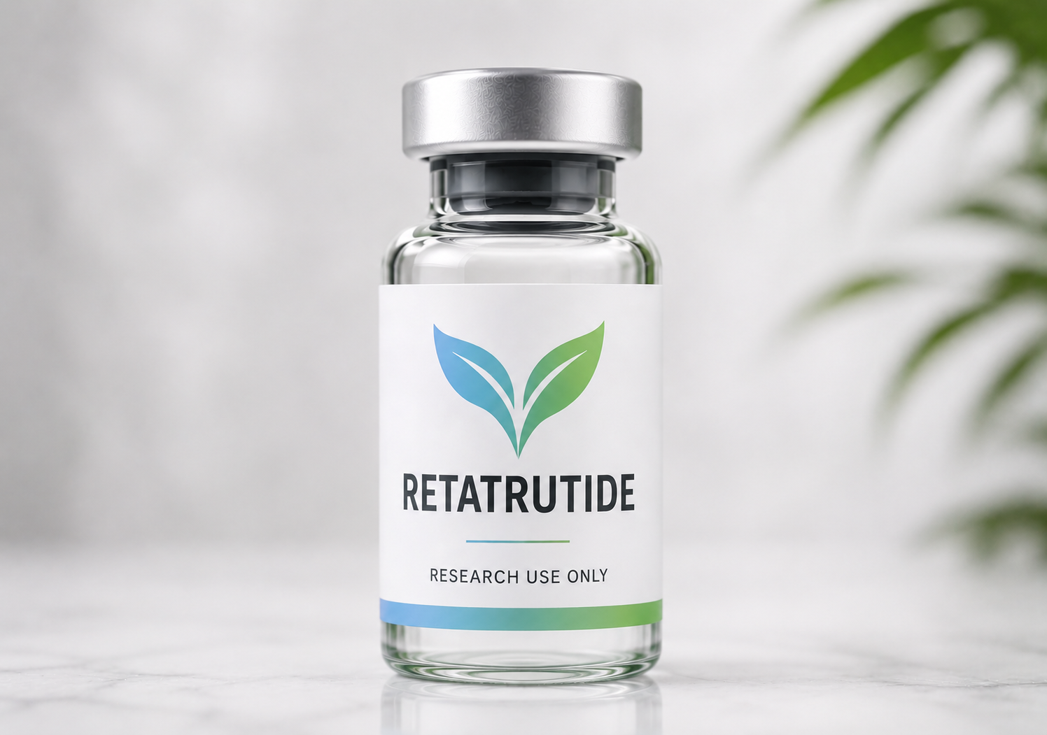 Retatrutide research peptide vial