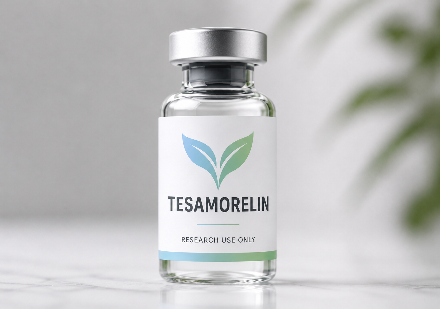 Tesamorelin research peptide vial