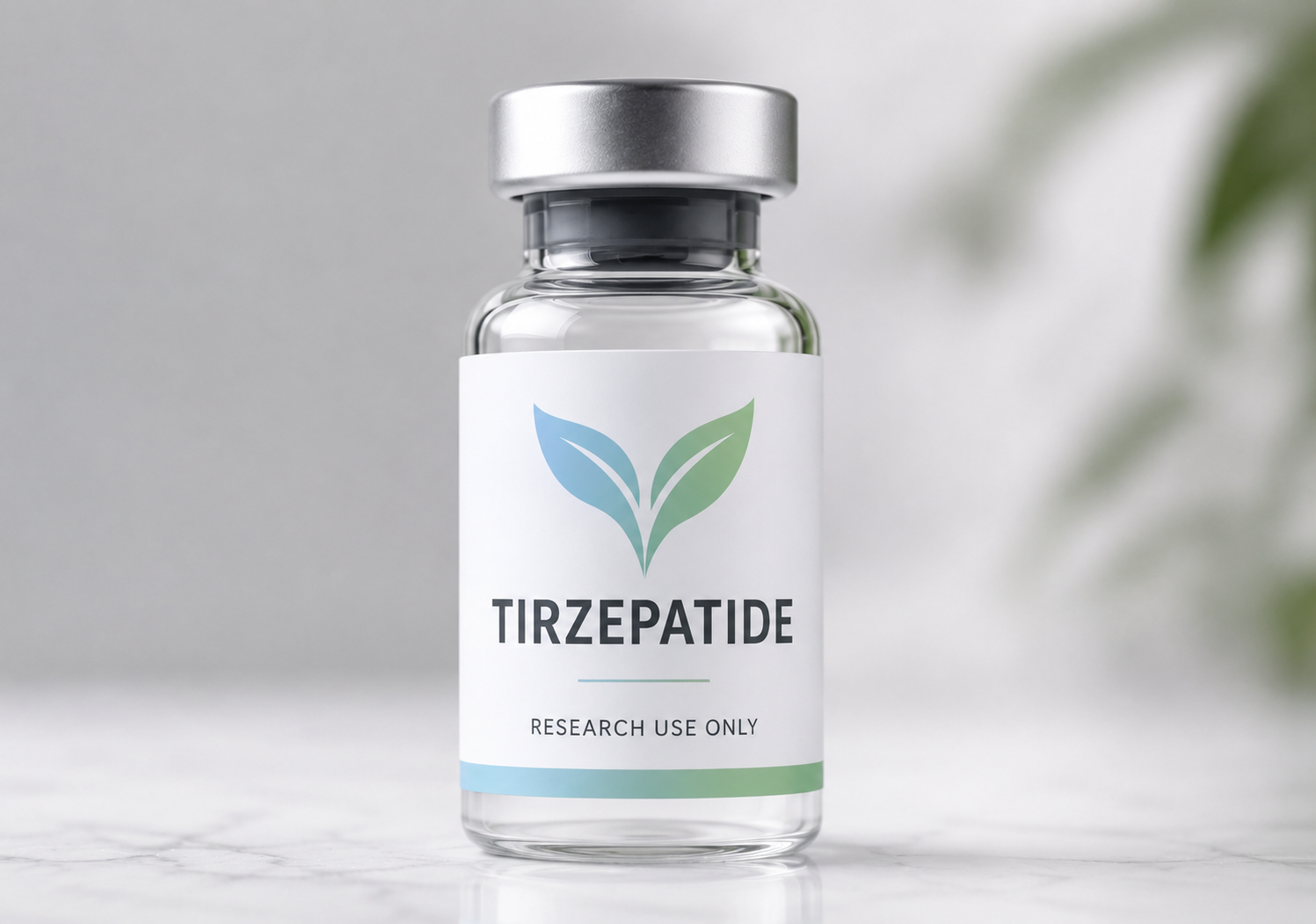 Tirzepatide research peptide vial